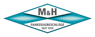 Logo M&H Fahrzeugbeschläge seit 1919